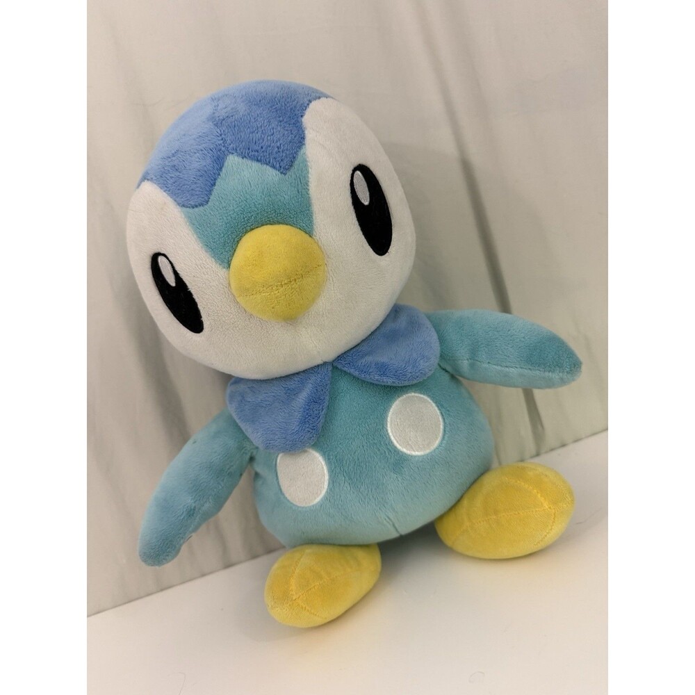 Build-A-Bear Pokémon Piplup Plush 15” 2018 Blue Penguin Tush Tag